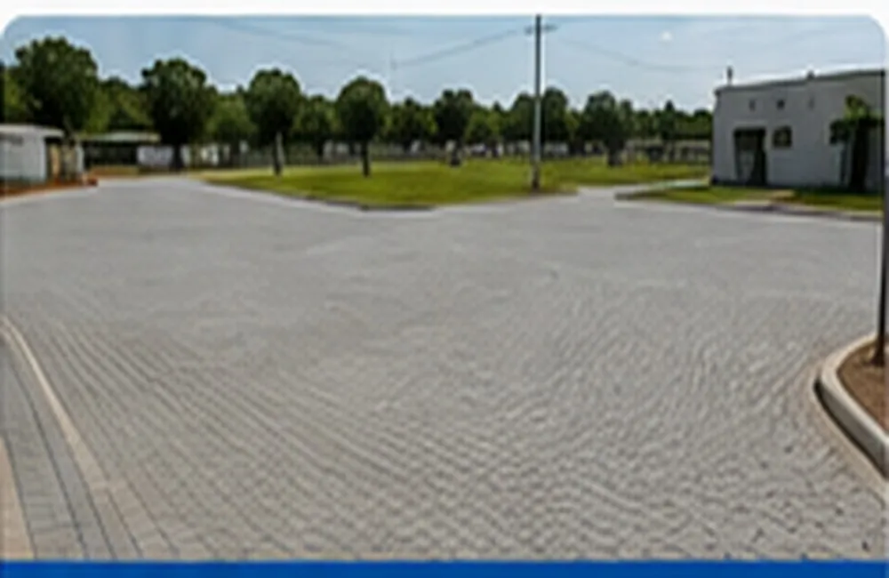 Área Comercial Pavimentada
